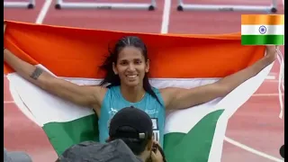 India’s first Women’s Gold medal*Asian Athletics Championship in 100M hurdles