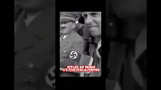 Hitler on Drugs at the 1936 Olympics!💊                              #nazi #hitler #drugs #shorts