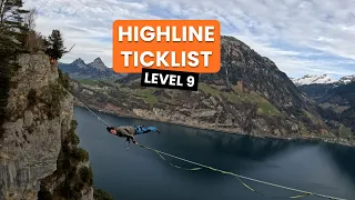 Highline Ticklist Level 9