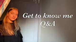 Get to know me Q&A - Uni, Social anxiety and having Surgery!