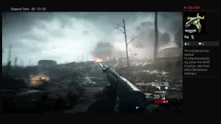 Battlefield 1 campaign (hard difficulty) part 1 Storm of Steel