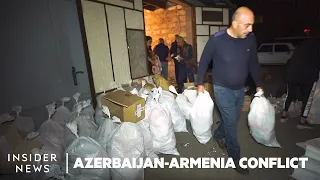 Armenian Civilians Race To Get Supplies To Front Lines Of Regional War | Azerbaijan-Armenia Conflict