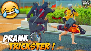 PRANK TRICKSTER SEMUA PENGEN NGEBUNUH ! - GTA V ROLEPLAY INDONESIA