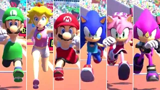 Mario & Sonic at the Olympic Games Tokyo 2020 - Triple Jump (All Characters)