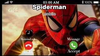 Spiderman is calling to rescue you