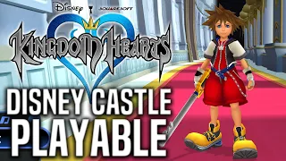 Disney Castle RESTORED for Kingdom Hearts 1!