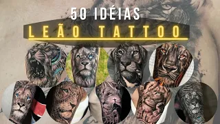 TOP 50 TATUAGENS LEÃO PARTE 2/AS MELHORES