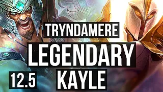 TRYNDA vs KAYLE (TOP) | 3.7M mastery, 700+ games, Legendary, 11/3/6 | NA Master | 12.5