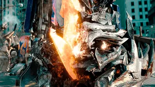 Transformers 3 El lado oscuro de la luna (2011): Optimus Prime vs Megatron | Español Latino HD