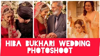 Hiba Bukhari wedding photoshoot | Hiba Bukhari Bridal look | Hiba Bukhari