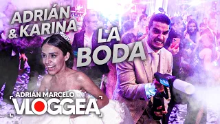 ¡ME CASÉ! Así estuvo MI BODA | Adrián Marcelo VLOGGEA