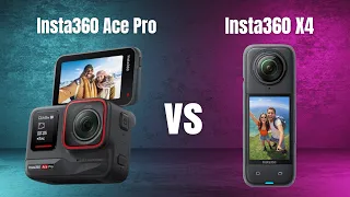 Insta 360 Ace Pro vs Insta 360 X4 ! 8K gegen 8K welche ist besser für Dich ?