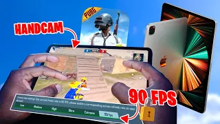 New iPad PRO HANDCAM IN PUBG Mobile (90 fps unlocked)