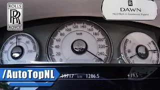 Rolls Royce Dawn ACCELERATION TOP SPEED & SOUND 0-250km/h by AutoTopNL