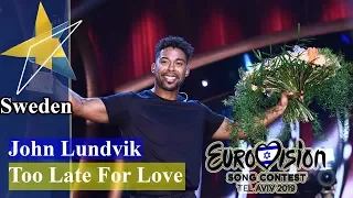 John Lundvik to Eurovision 2019 for Sweden with "Too Late For Love"