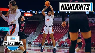 Illinois at Wisconsin | Highlights | Big Ten Women's Basketball | Dec. 29, 2022