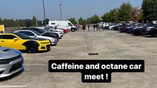 MODIFIED MUSCLE CARS SEND IT LEAVING CAFFEINE AND OCTANE CAR MEET *MUST WATCH!*