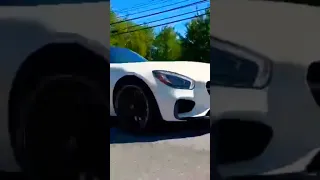 Mercedes AMG GTS acceleration fly by - RENNtech tune & custom exhaust