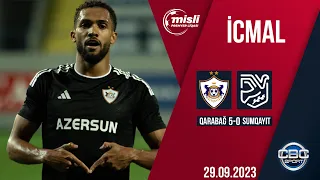 Qarabağ 5:0 Sumqayıt | Misli Premyer Liqası, 8-ci tur | İCMAL
