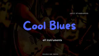 Cool Blues -  Charlie Parker - Jazz Blues in Bb - Jazz Backing Track - Medium Up Swing