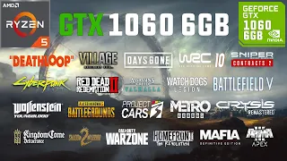 GTX 1060 6GB Test in 30 Games in 2021