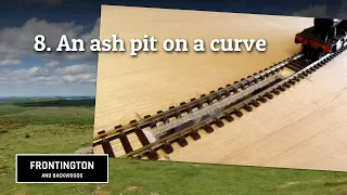 Digging a curved ash pit and laying track in the sidings | Modelling a GWR branch line | Episode 8