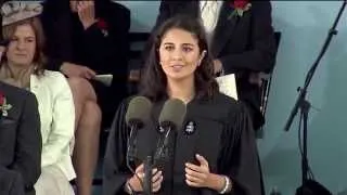 Undergraduate Speaker Sarah Abushaar | Harvard Commencement 2014