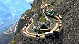 Deadly Roads | World’s Most Dangerous Roads | Bus on Dangerous Mountain Road | Extreme Road