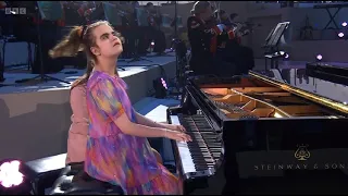 Lucy (blind + autistic) - 'Bach's Prelude in C' At King Charles Coronation Concert 2023