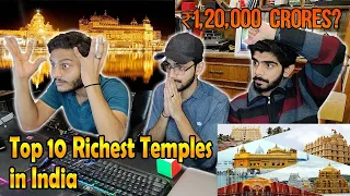 Top 10 Richest Temples in India | भारत के सबसे अमीर मंदिर | Shocking Pakistani Reaction