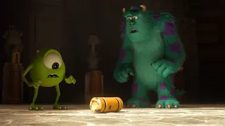 Monsters University - Mike and Sully scare each other and accidentally break the recorded scream