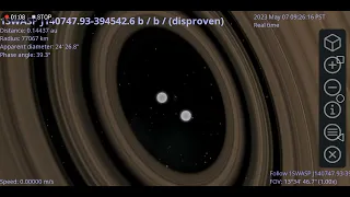 j1407b in celestia