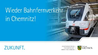 Wieder Bahnfernverkehr in Chemnitz – Im neun Intercity direkt nach Berlin und an die Ostsee