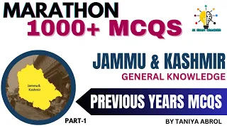 J&K GK MARATHON II PREVIOUS YEAR MCQS