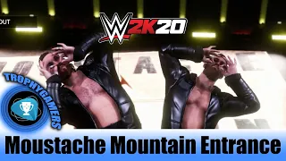 WWE 2K20 Moustache Mountain Entrance Cinematic (Tag Team)