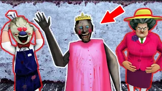 Ice Scream loves Granny Barbie vs Scary Teacher - funny horror animation parody (p.70)