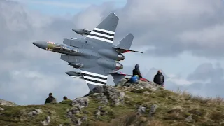 LAKENHEATH TO MACH LOOP HERITAGE JETS 4K