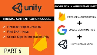 Firebase Google Sign In Unity Tutorial | Google Firebase User Authentication Unity