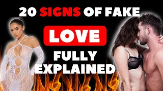 20 Signs of Fake Love: Fully Explained #psychologyfacts #love