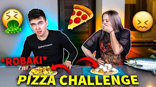 PIZZA CHALLENGE Z MOIM CHŁOPAKIEM! *OBRZYDLIWE*