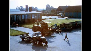 "Auf einer LPG in Mecklenburg" MTS Mestlin DDR 1963