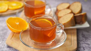 Orange Tea Recipe | Easy Malta Cha | Yummy