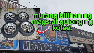 murang bilihan ng mags at gulong ng kotse | megabatz trading