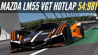 Gran Turismo 7: Lap Time Challenge High Speed Ring | Mazda LM55 VGT Hotlap [4K]