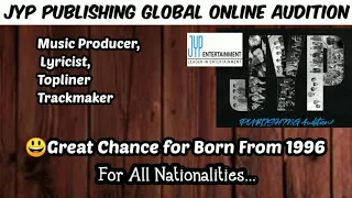 How to Apply in JYP Publishing Global Online Audition #jypaudition