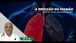 A infecção do pulmão pode se tornar uma pneumonia | Dr. Salim CRM 43.163