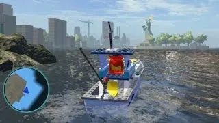 LEGO Marvel Super Heroes - All Water Vehicles in Action (Boat Tour of LEGO NYC)