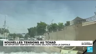 Au Tchad, un important dispositif militaire dans la capitale • FRANCE 24