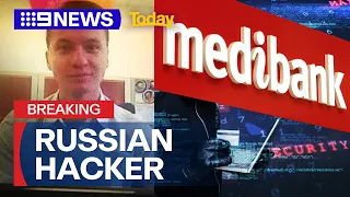 Russian hacker responsible for 2022 Medibank cyber attack | 9 News Australia
