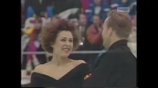 Compulsory Dances, Original Dance + Fluff Pieces - 1992 Albertville Winter Games, Ice Dancing (CBS)